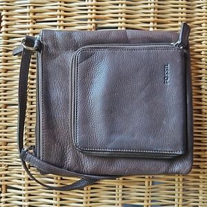 Fossil Leather Crossbody purse